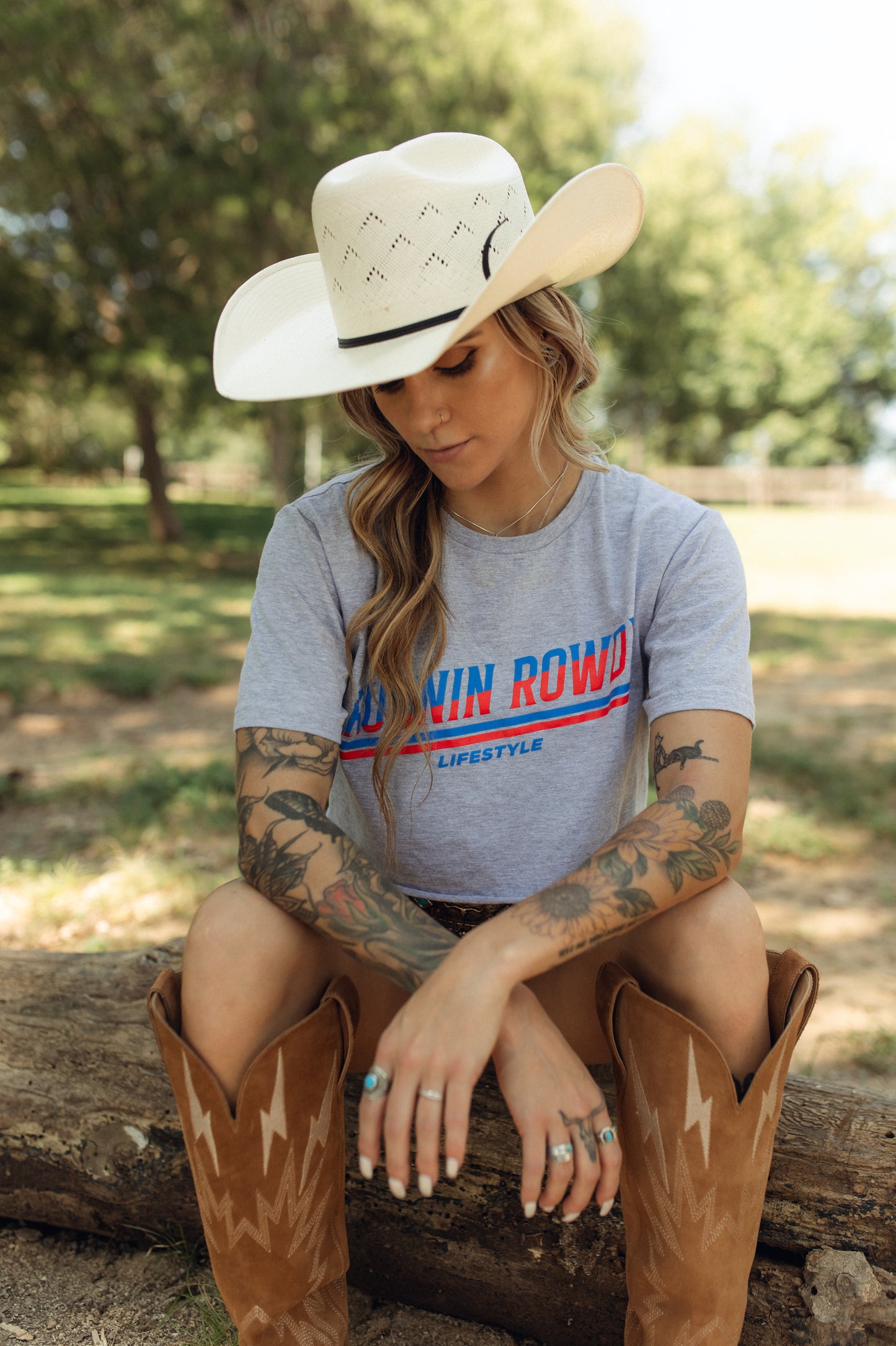 Runnin Rowdy Lifestyle Tee