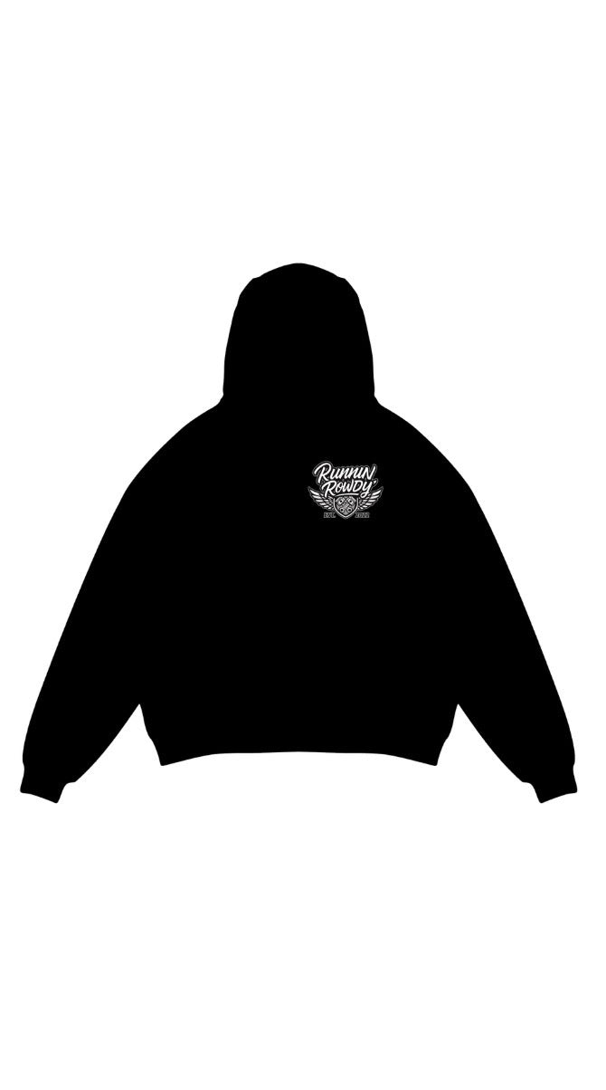 Runnin Rowdy Winged Piston Hoodie
