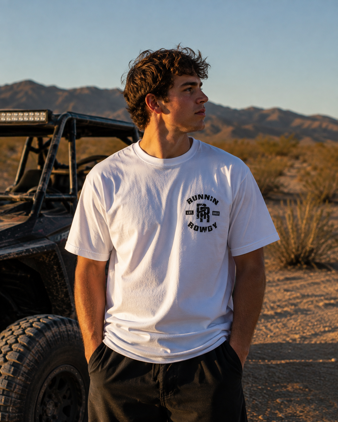 Runnin Rowdy Classic Logo Tee
