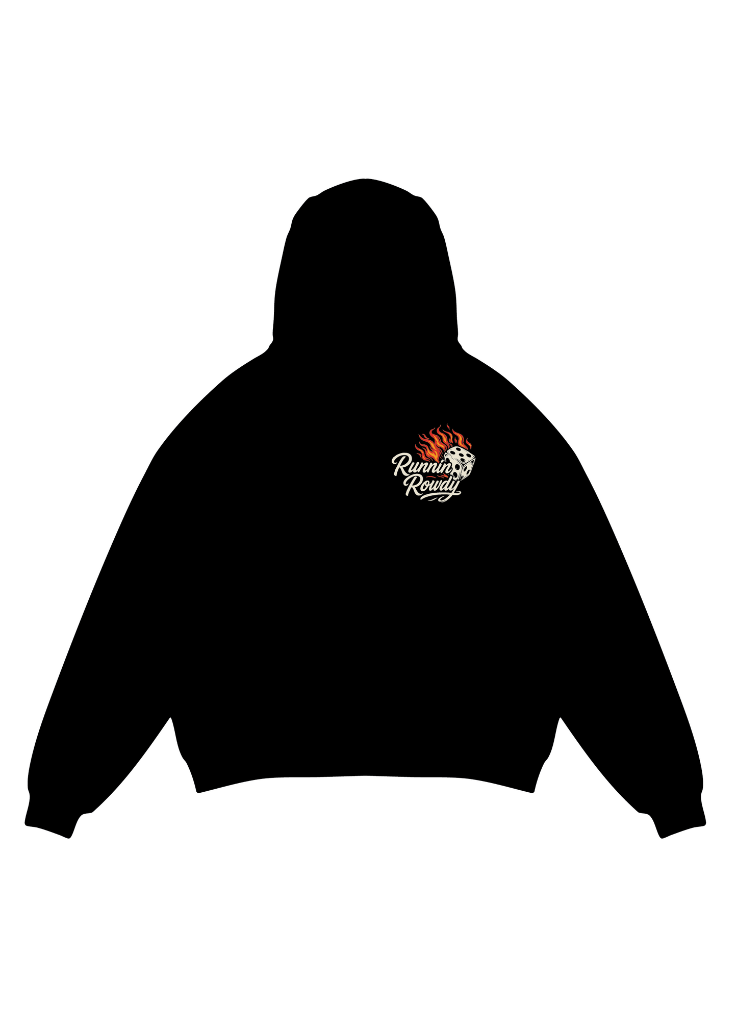 Runnin Rowdy Skull N Dice Hoodie