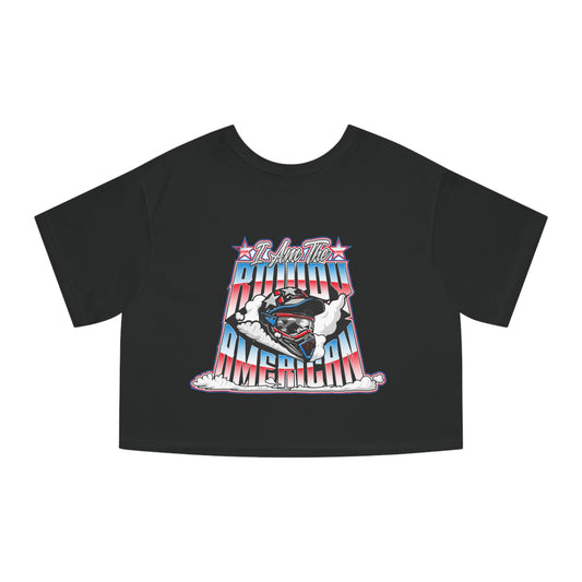 Rowdy American Women's Heritage Cropped T-Shirt