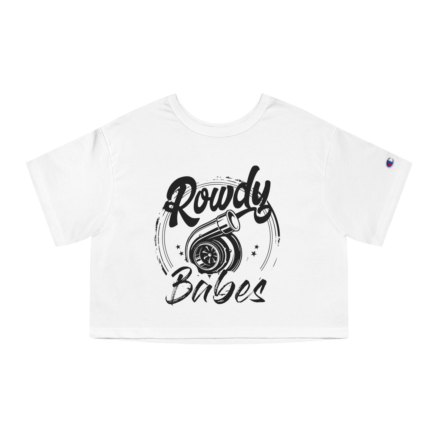 Rowdy Babes Women's Heritage Cropped T-Shirt