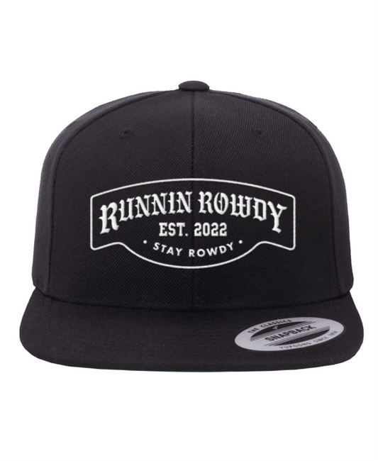 Old English Black Snapback