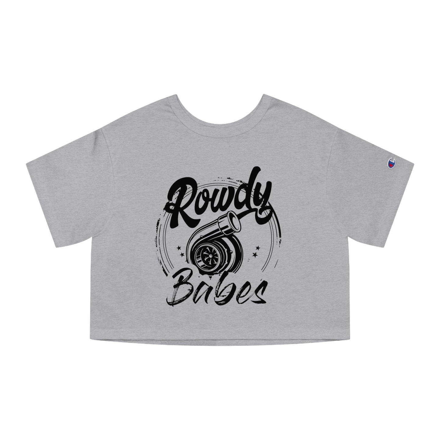 Rowdy Babes Women's Heritage Cropped T-Shirt