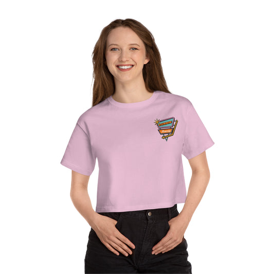Retro Sign Women's Heritage Cropped T-Shirt