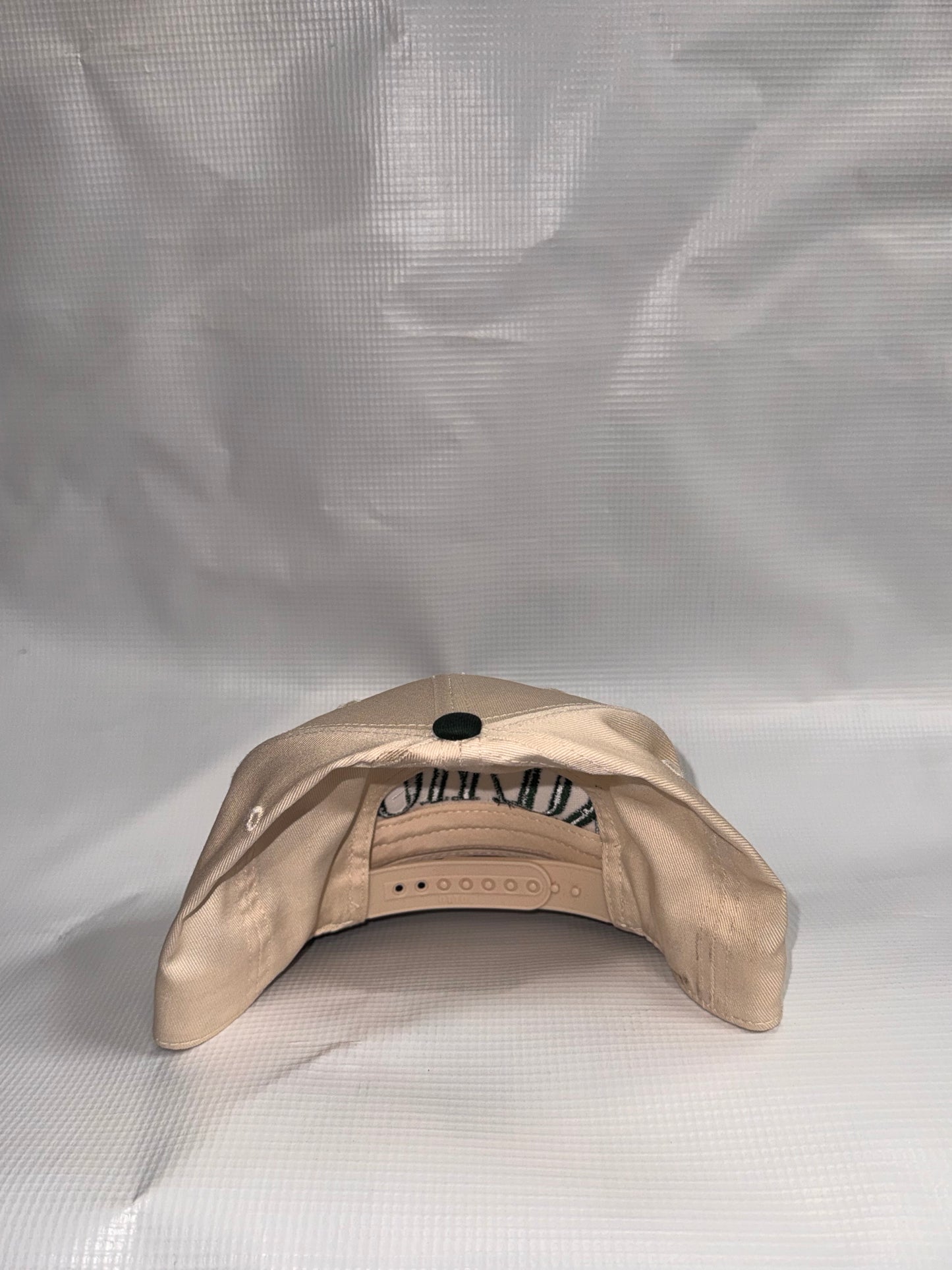 Runnin Rowdy Upside Down Green Hat