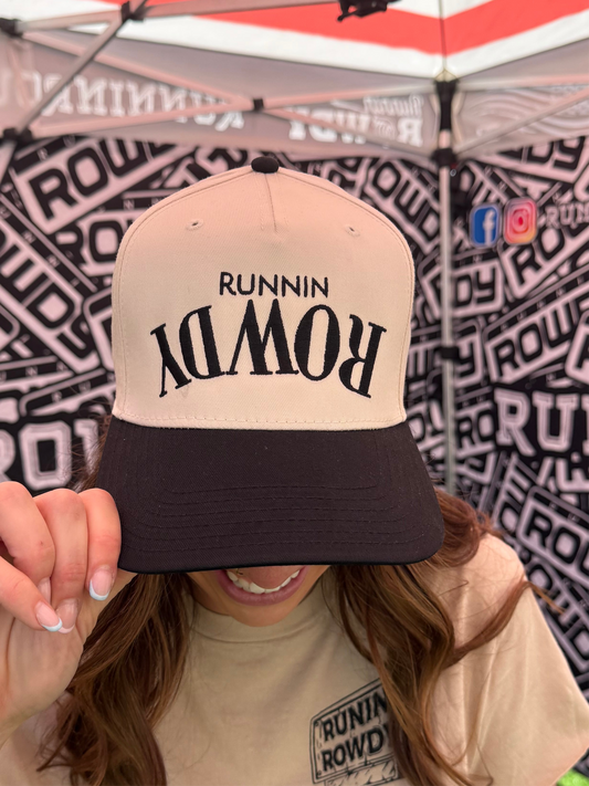 Rowdy upside down 5 panel hat