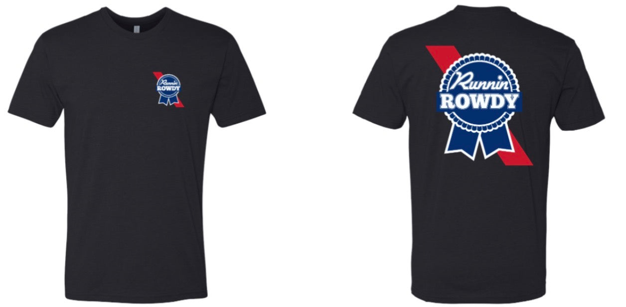 Runnin Rowdy Blue Ribbon Tee