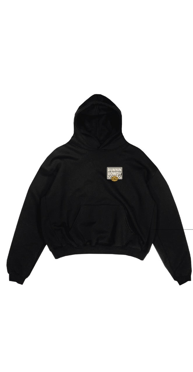 Runnin Rowdy Checkered Flag Hoodie