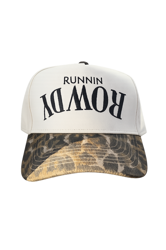 Runnin Rowdy Upside Down Cheetah