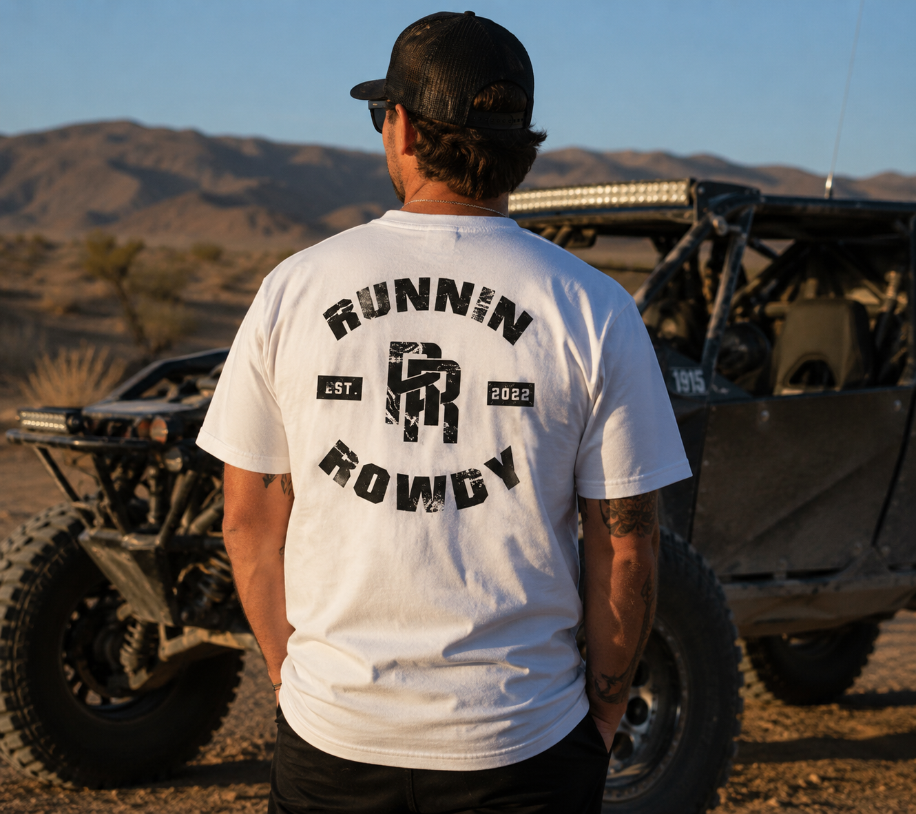 Runnin Rowdy Classic Logo Tee