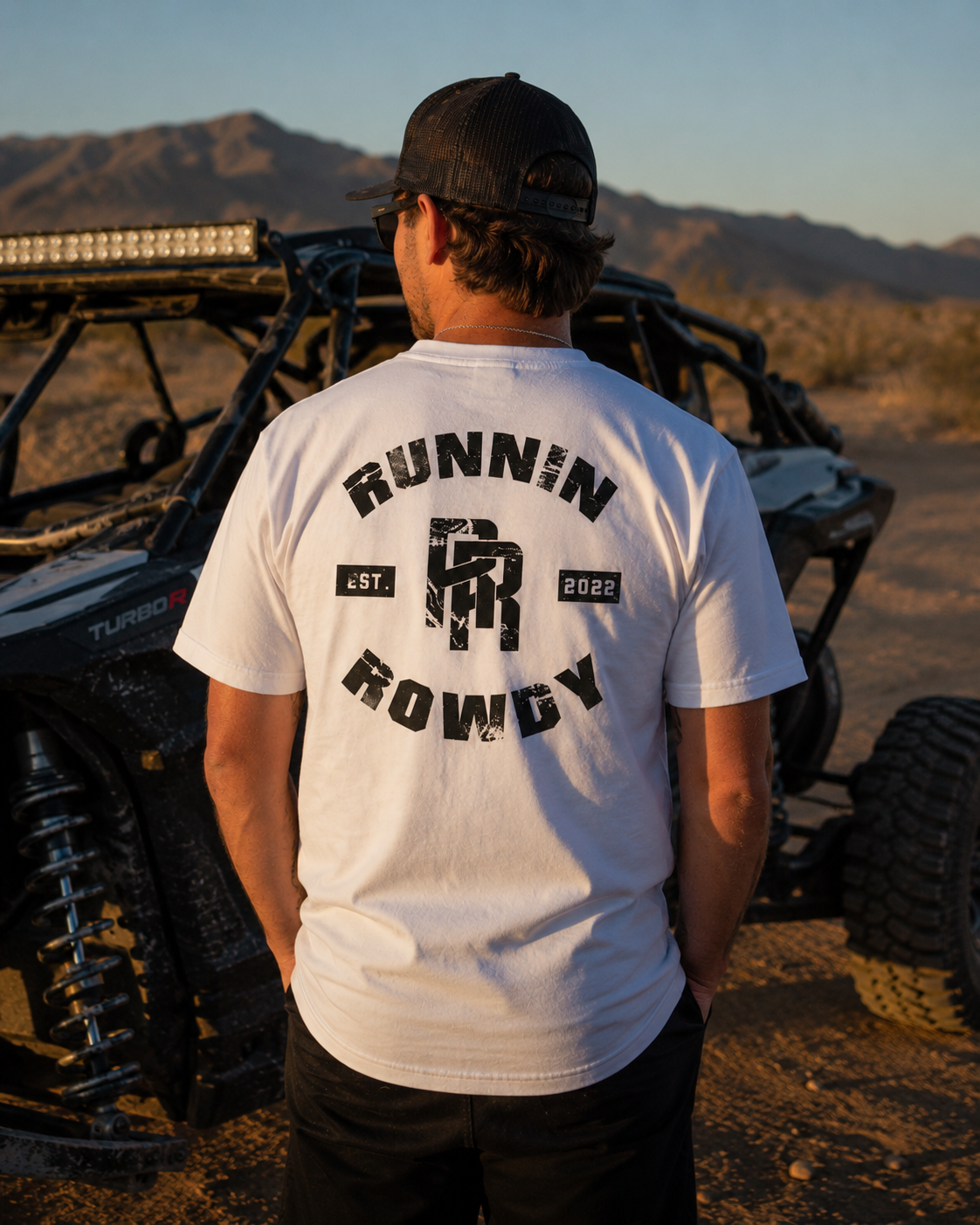 Runnin Rowdy Classic Logo Tee