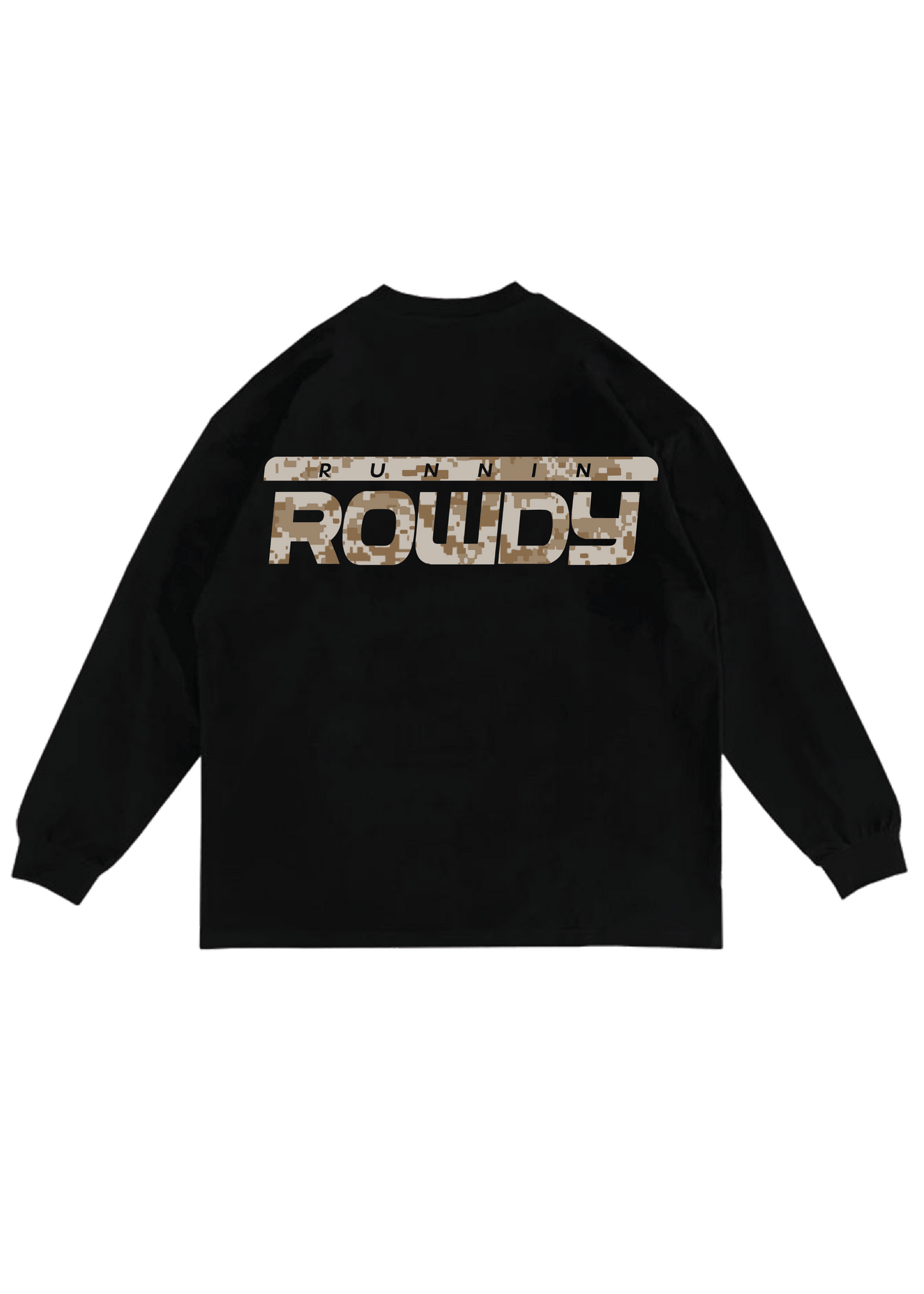 Runnin Rowdy Digi Camo Long Sleeve