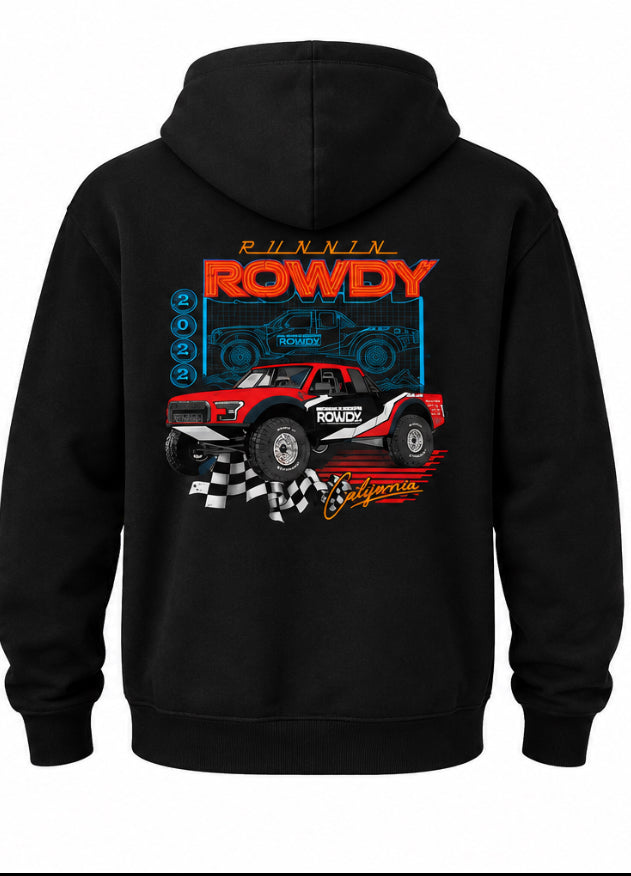Runnin Rowdy Prerunner Giveaway Hoodie
