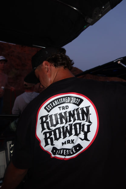 Runnin Rowdy Lifestyle Heavyweight Tee