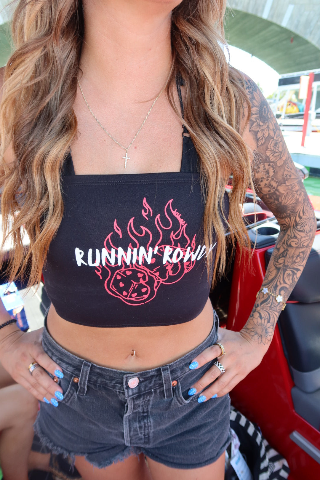 Rowdy Dice Tube Top