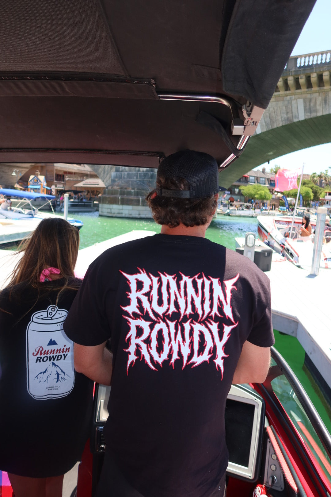 Runnin Rowdy "Inferno Logo" Heavyweight Tee
