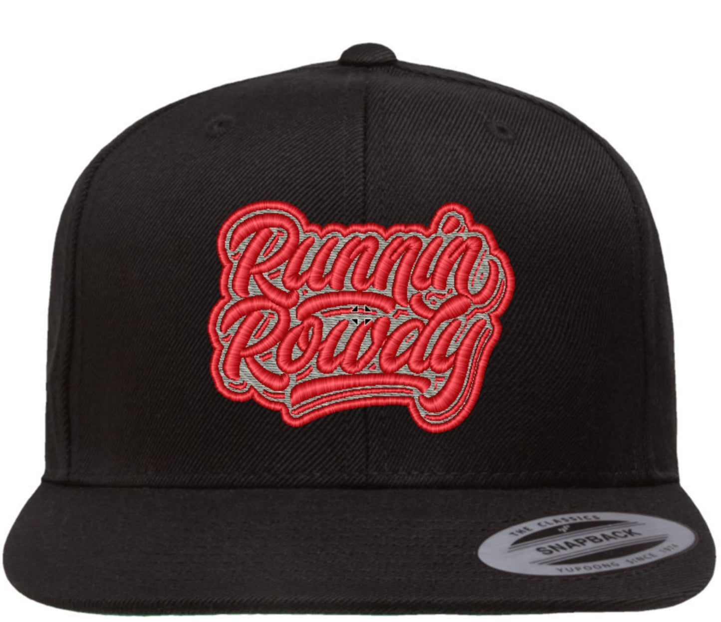 Red rowdy Snapback