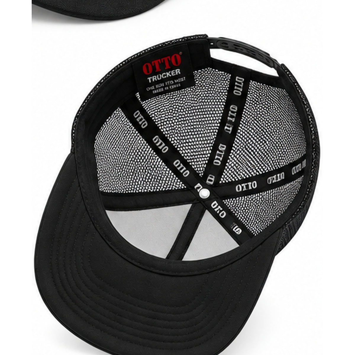 Runnin Rowdy OG Patch Otto Trucker Hat – Black/Yellow
