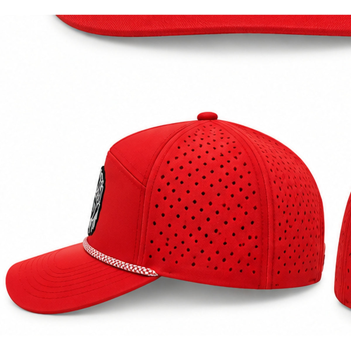 Runnin Rowdy Drip 707 Snapback – Red