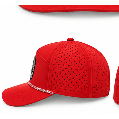 Runnin Rowdy Drip 707 Snapback – Red
