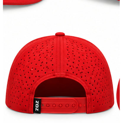 Runnin Rowdy Drip 707 Snapback – Red